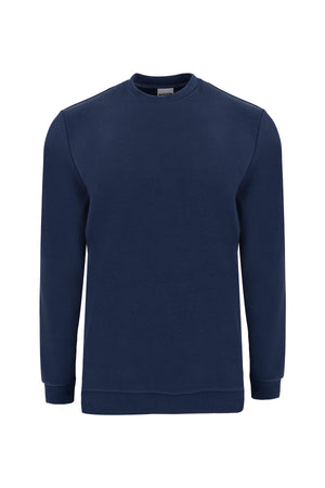 Comfort Erkek Bisiklet Yaka Lacivert Sweatshirt