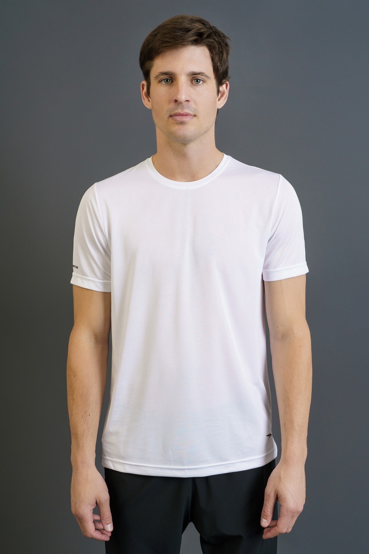 Regular Erkek Bisiklet Yaka Beyaz T-shirt