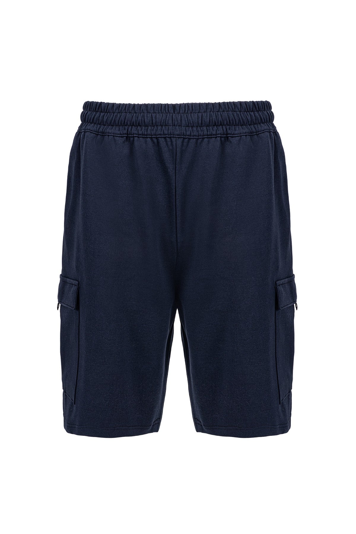 Comfort Erkek Düz Paça Lacivert Şort