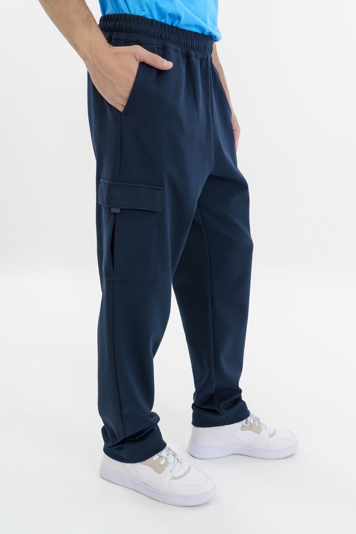 Comfort Erkek Düz Paça Lacivert Pantolon