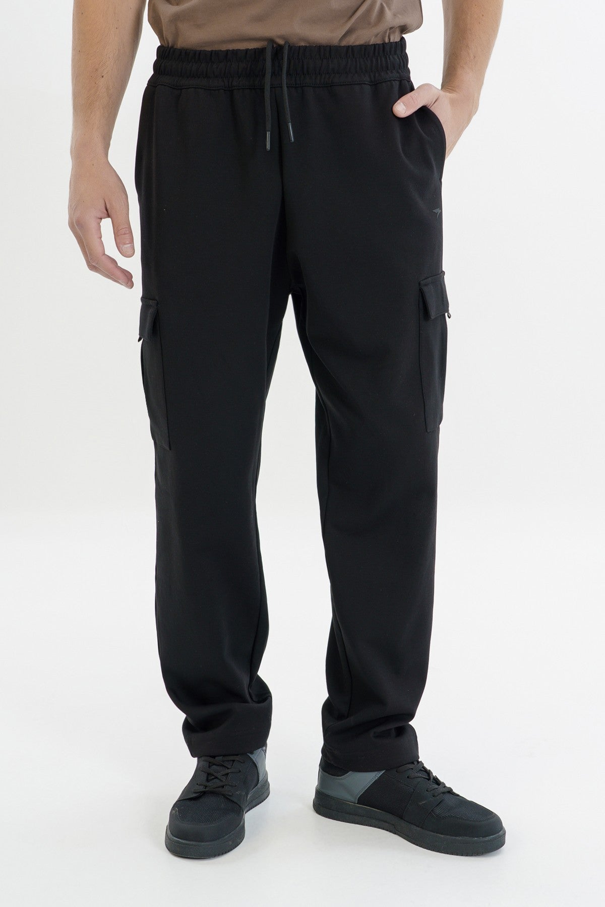 Comfort Erkek Düz Paça Siyah Pantolon