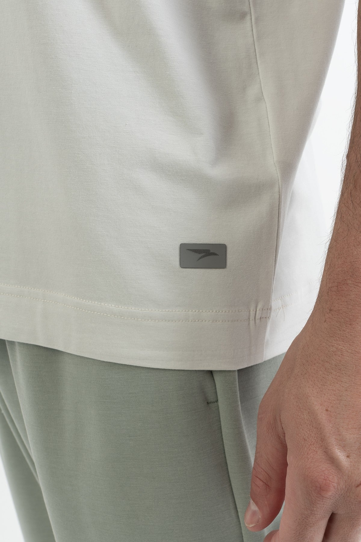Regular Erkek Polo Yaka Taş T-shirt