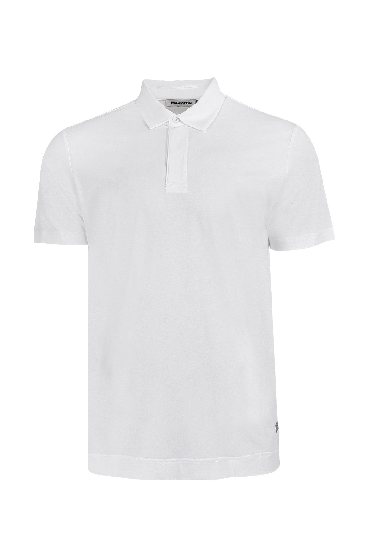 Regular Erkek Polo Yaka Beyaz T-shirt