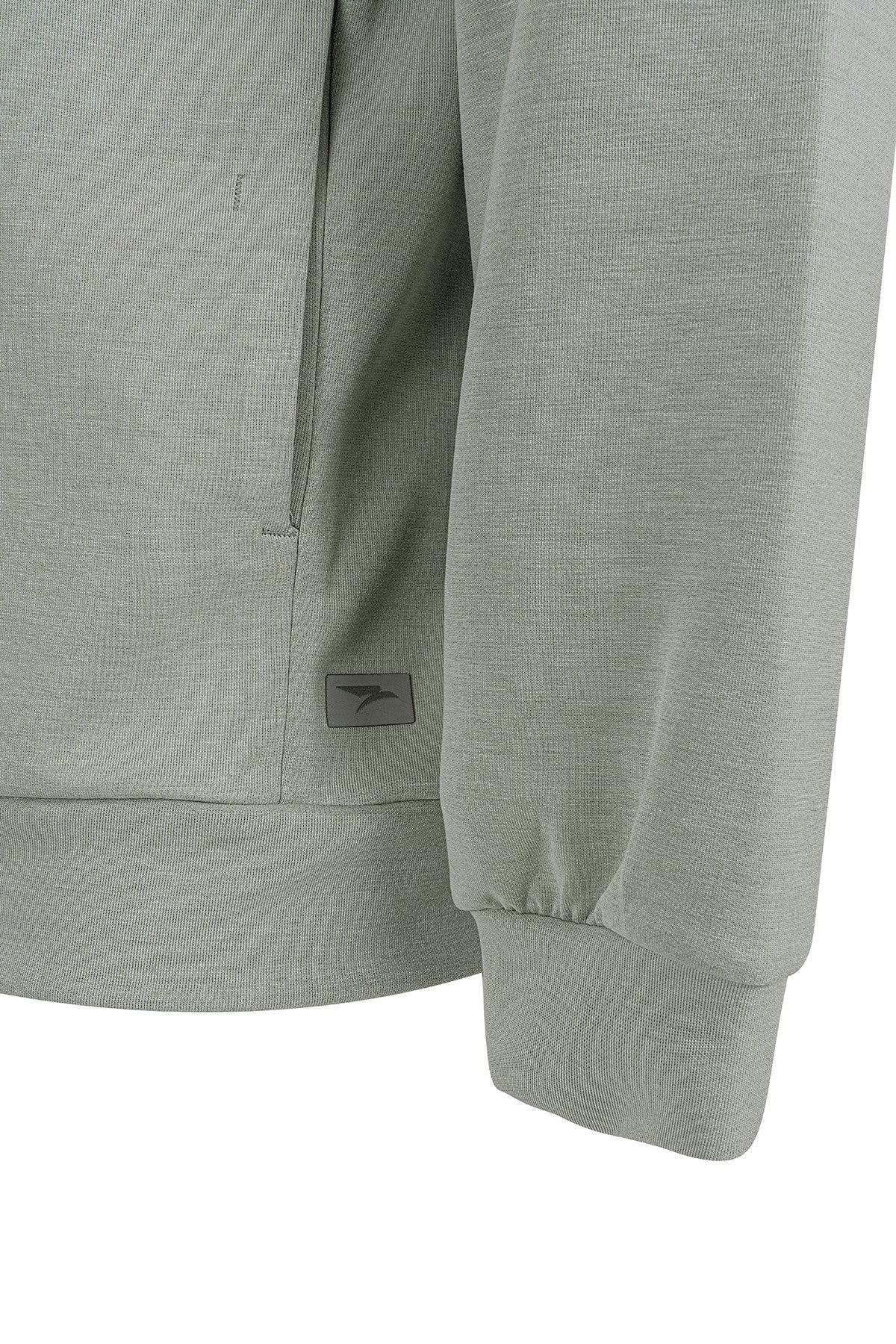 Comfort Erkek Kapüşonlu Açık Yeşil Sweatshirt