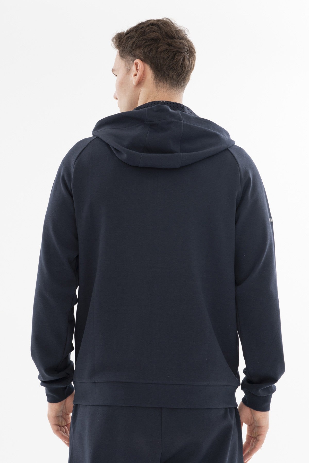 Regular Erkek Kapüşonlu Lacivert Eşofman Üstü