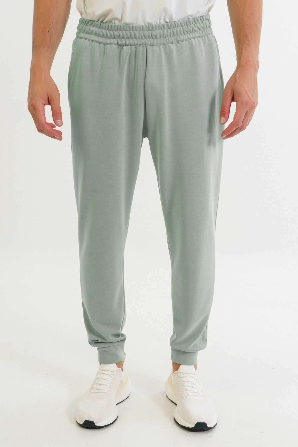 Comfort Erkek Lastik Paça Açık Yeşil Eşofman Altı