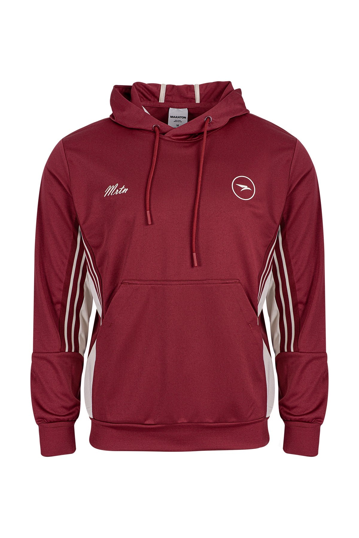 Erkek Kapüşonlu Bordo Sweatshirt
