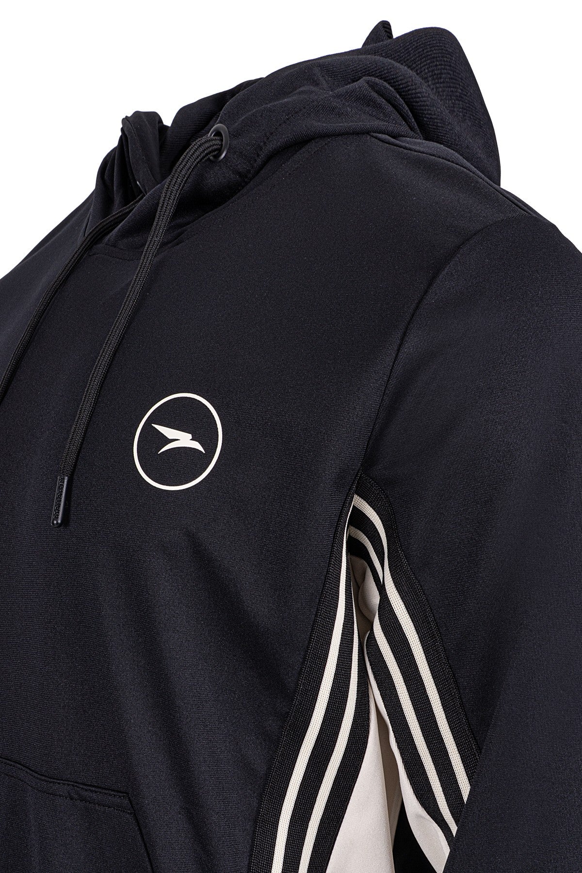 Erkek Kapüşonlu Siyah Sweatshirt