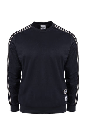 Comfort Erkek Bisiklet Yaka Siyah Sweatshirt