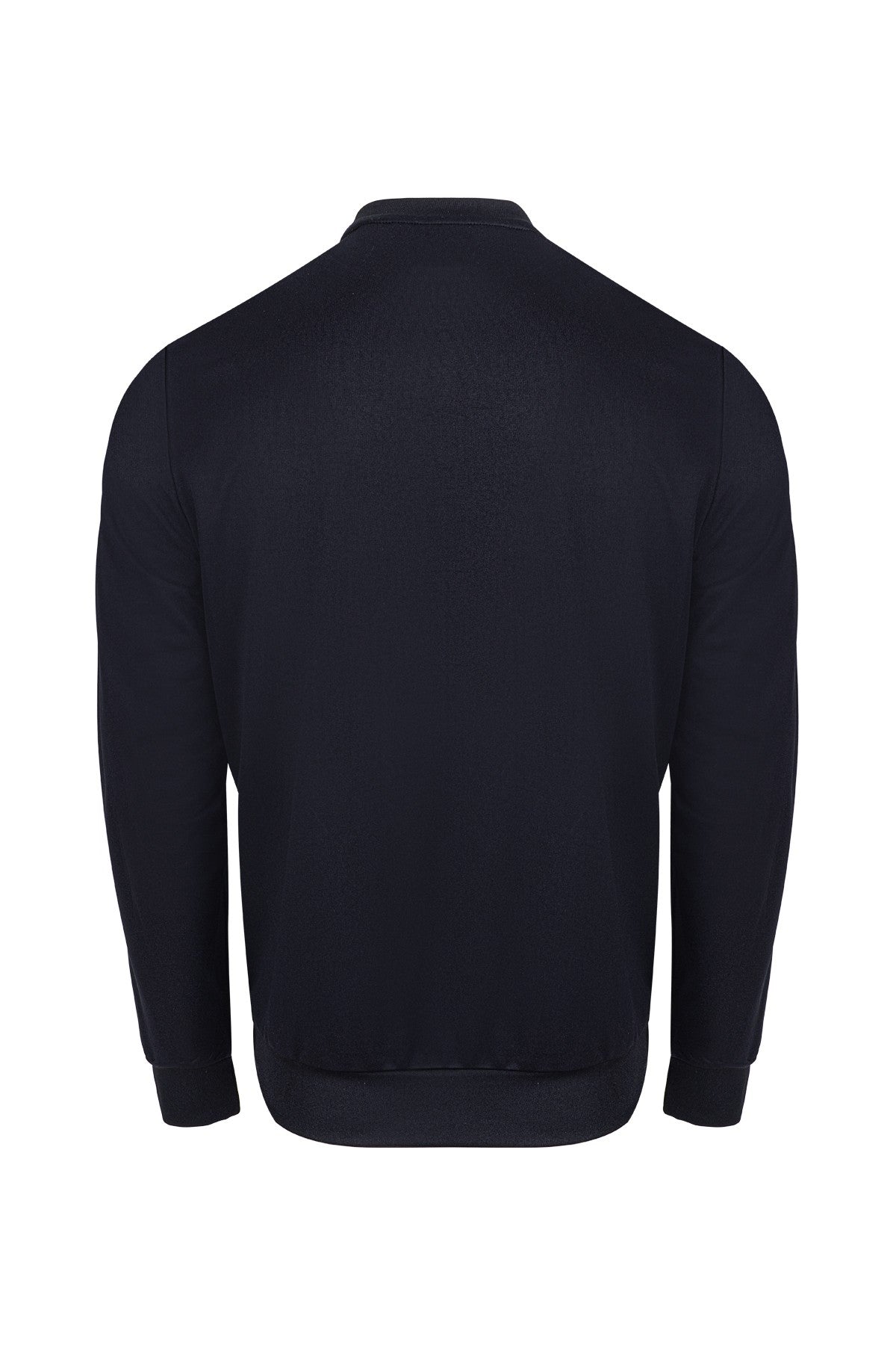 Comfort Erkek Bisiklet Yaka Siyah Sweatshirt