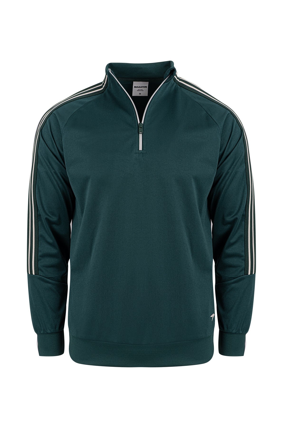Comfort Erkek Dik Yaka Yeşil Sweatshirt
