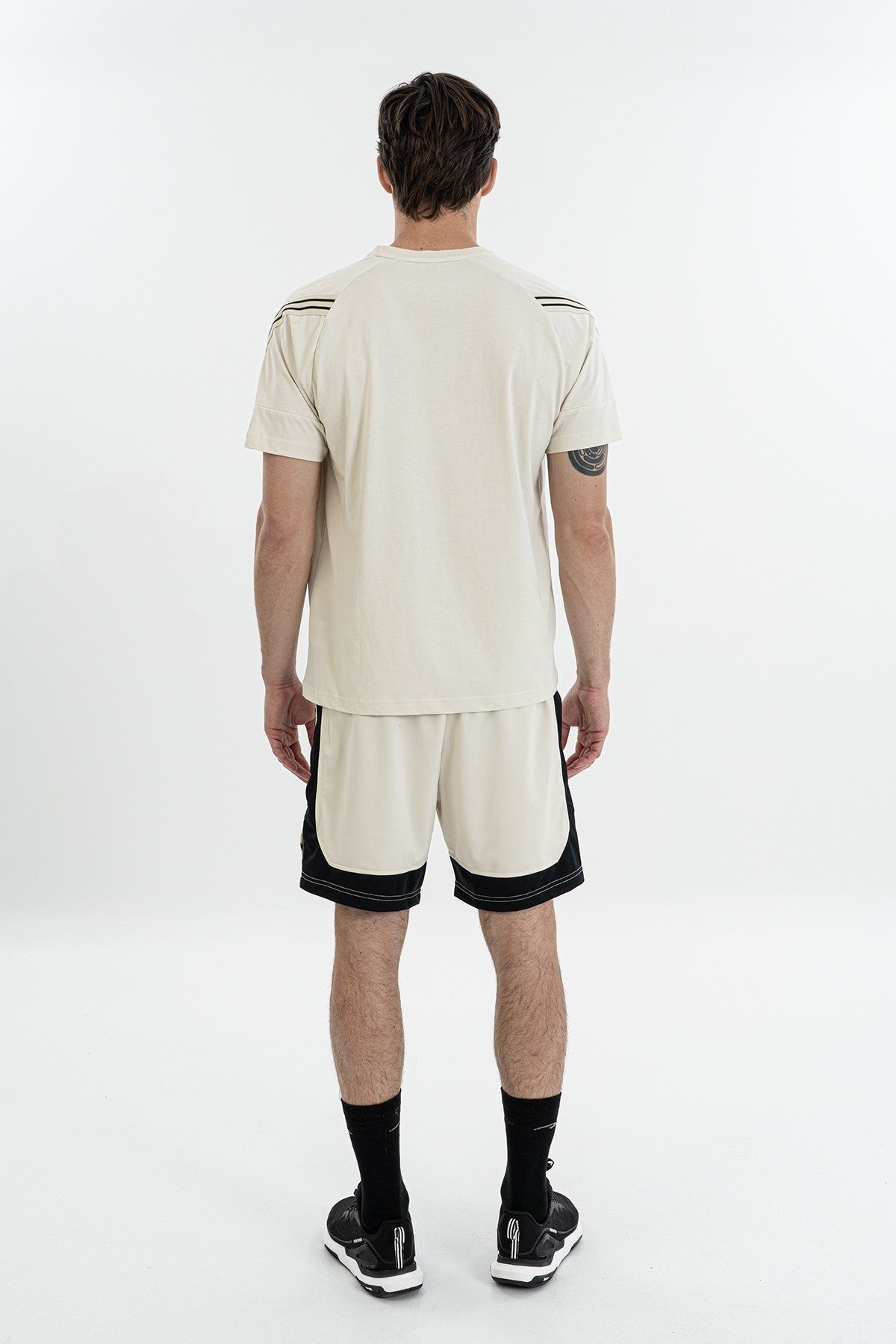 Comfort Erkek Bisiklet Yaka Taş T-shirt