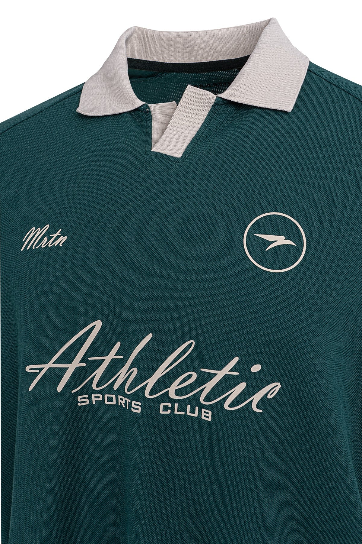 Erkek Polo Yaka Yeşil T-shirt