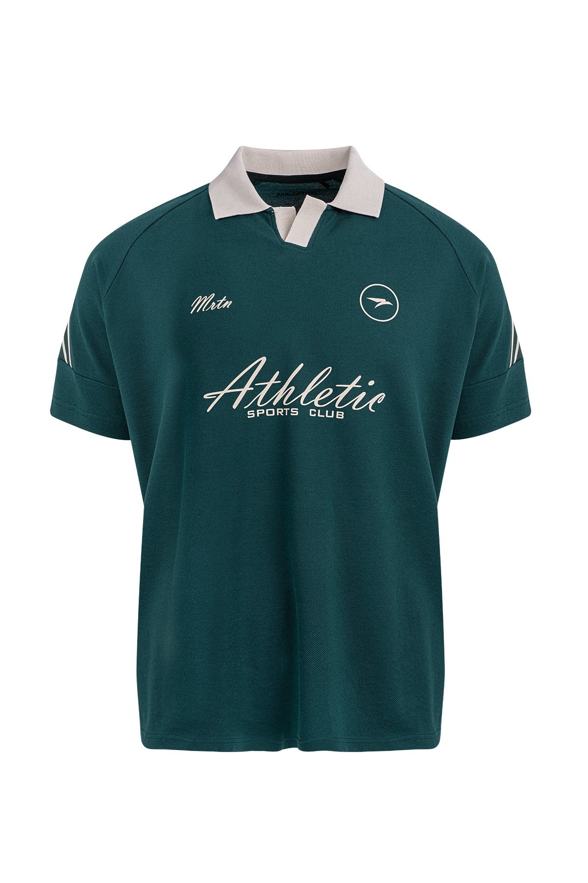 Erkek Polo Yaka Yeşil T-shirt
