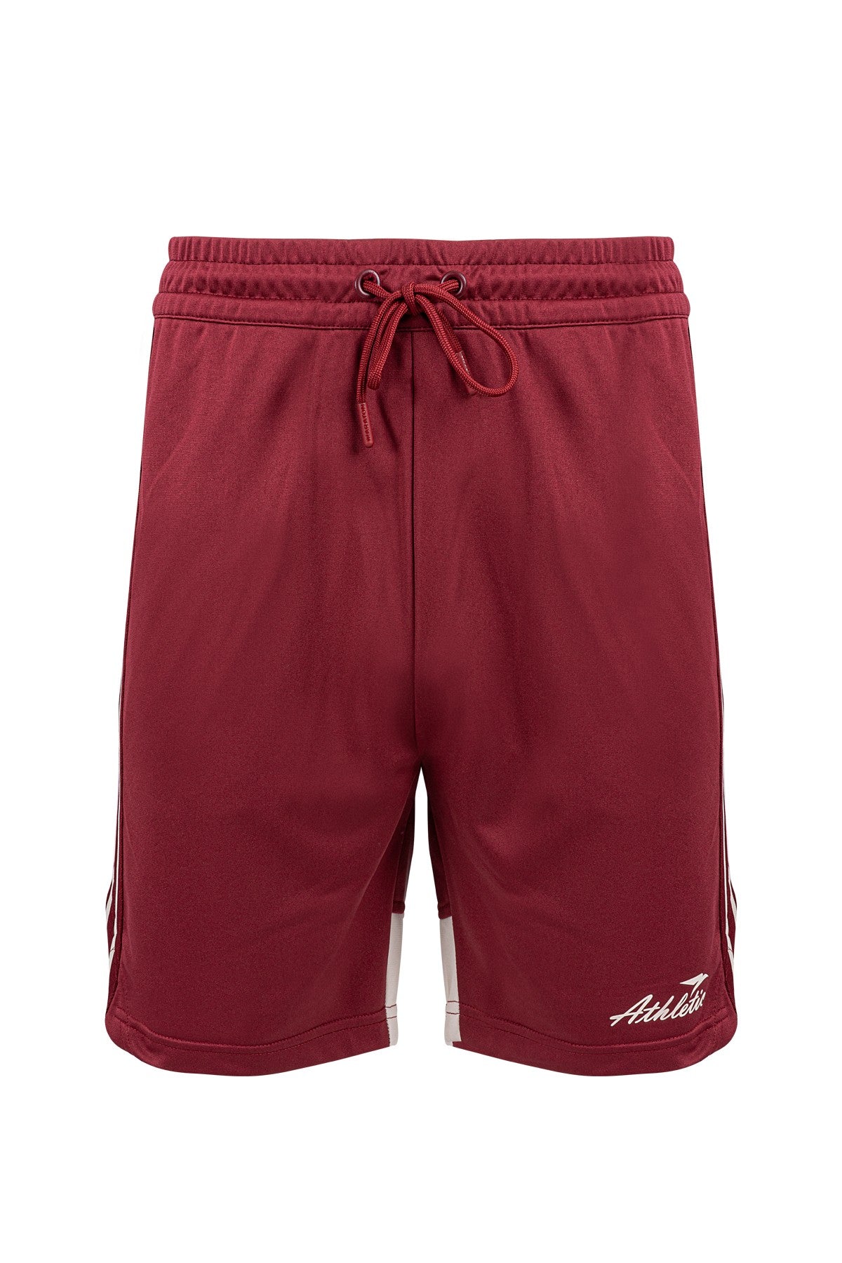 Relax-Fit Erkek Bordo Şort