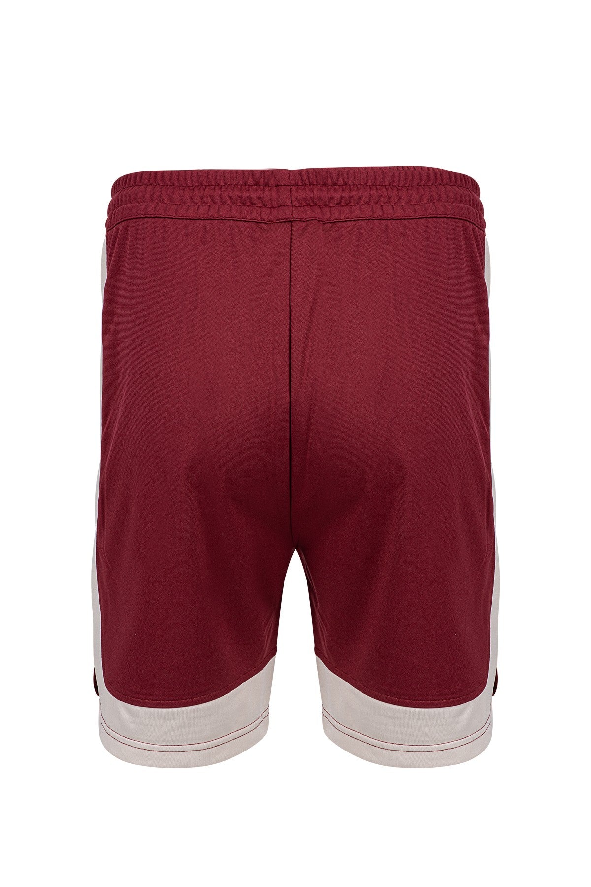 Relax-Fit Erkek Bordo Şort