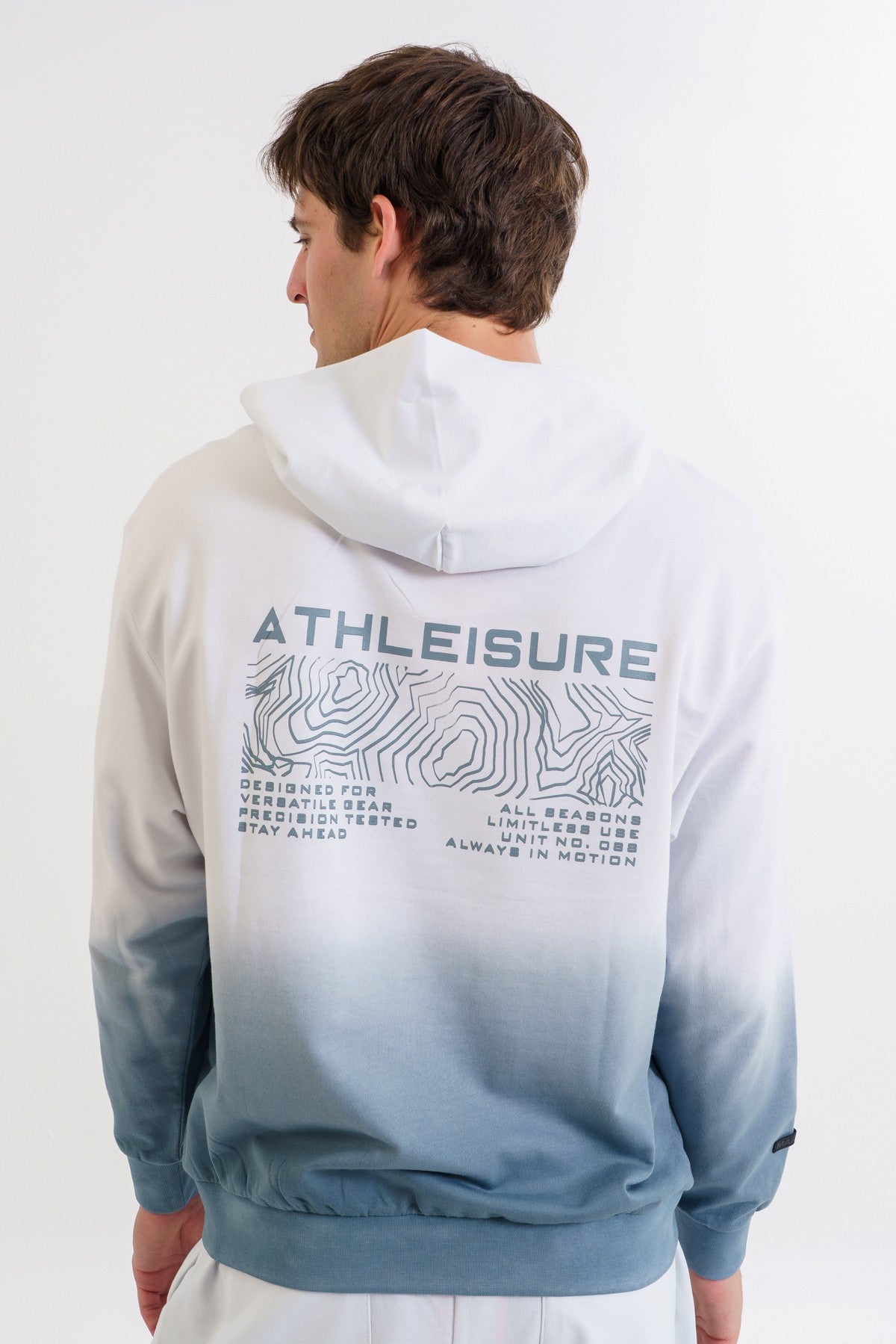 BOXY FİT Erkek Beyaz Sweatshirt