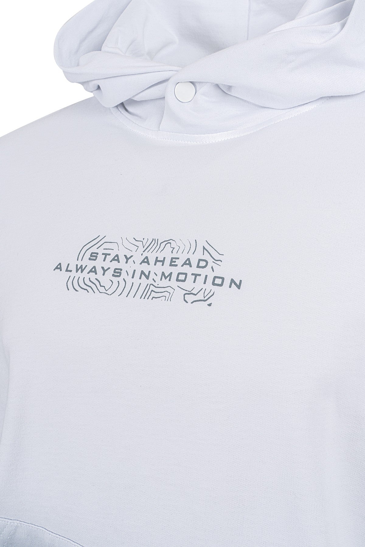 BOXY FİT Erkek Beyaz Sweatshirt