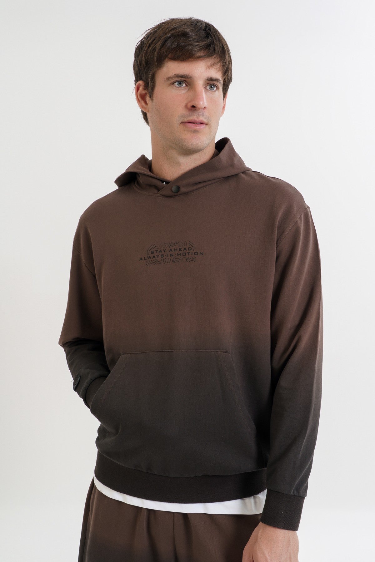BOXY FİT Erkek Kahverengi Sweatshirt