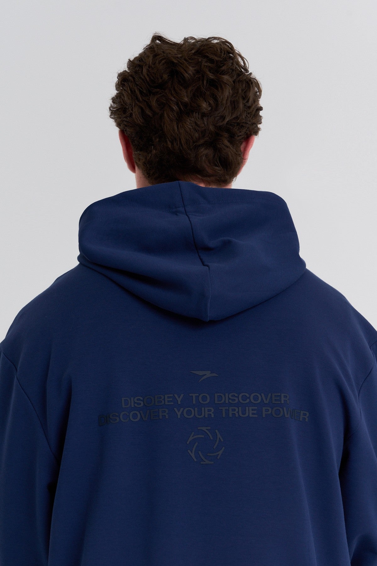 Erkek Kapüşonlu Lacivert Sweatshirt