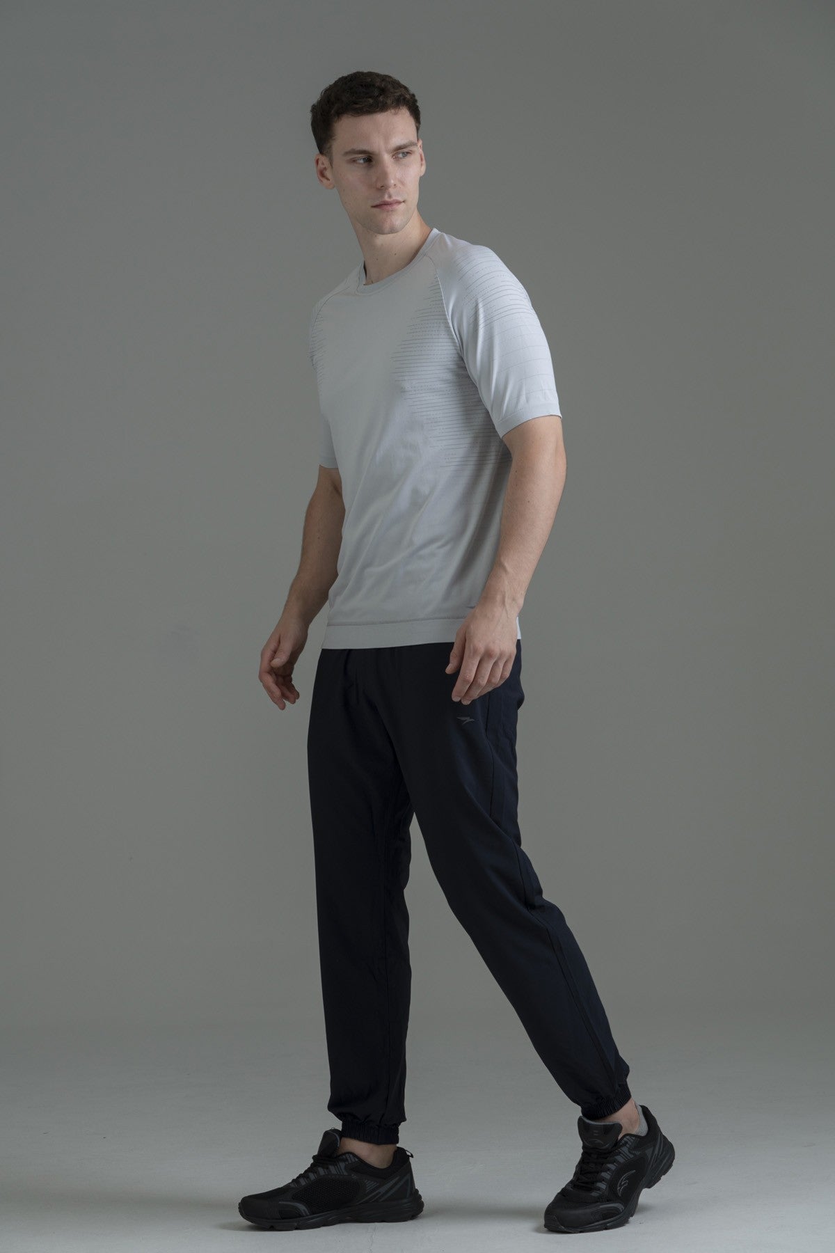 SlimFit Erkek Bisiklet Yaka Beyaz T-shirt
