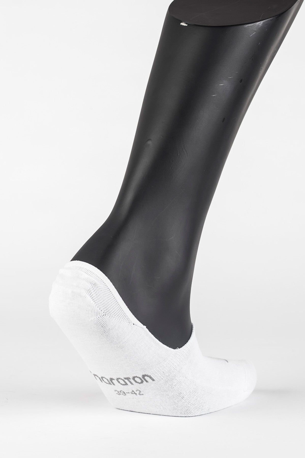 3'Lü Unisex Beyaz Çorap