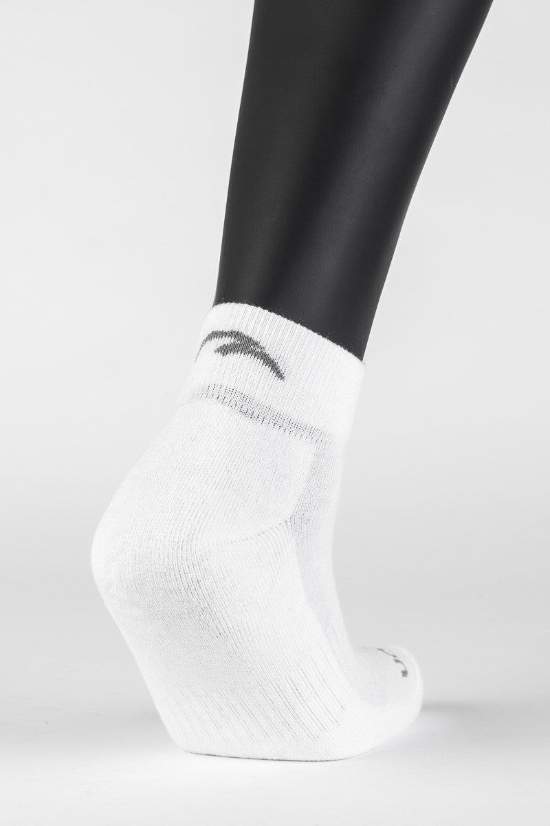 3'Lü Unisex Beyaz Çorap