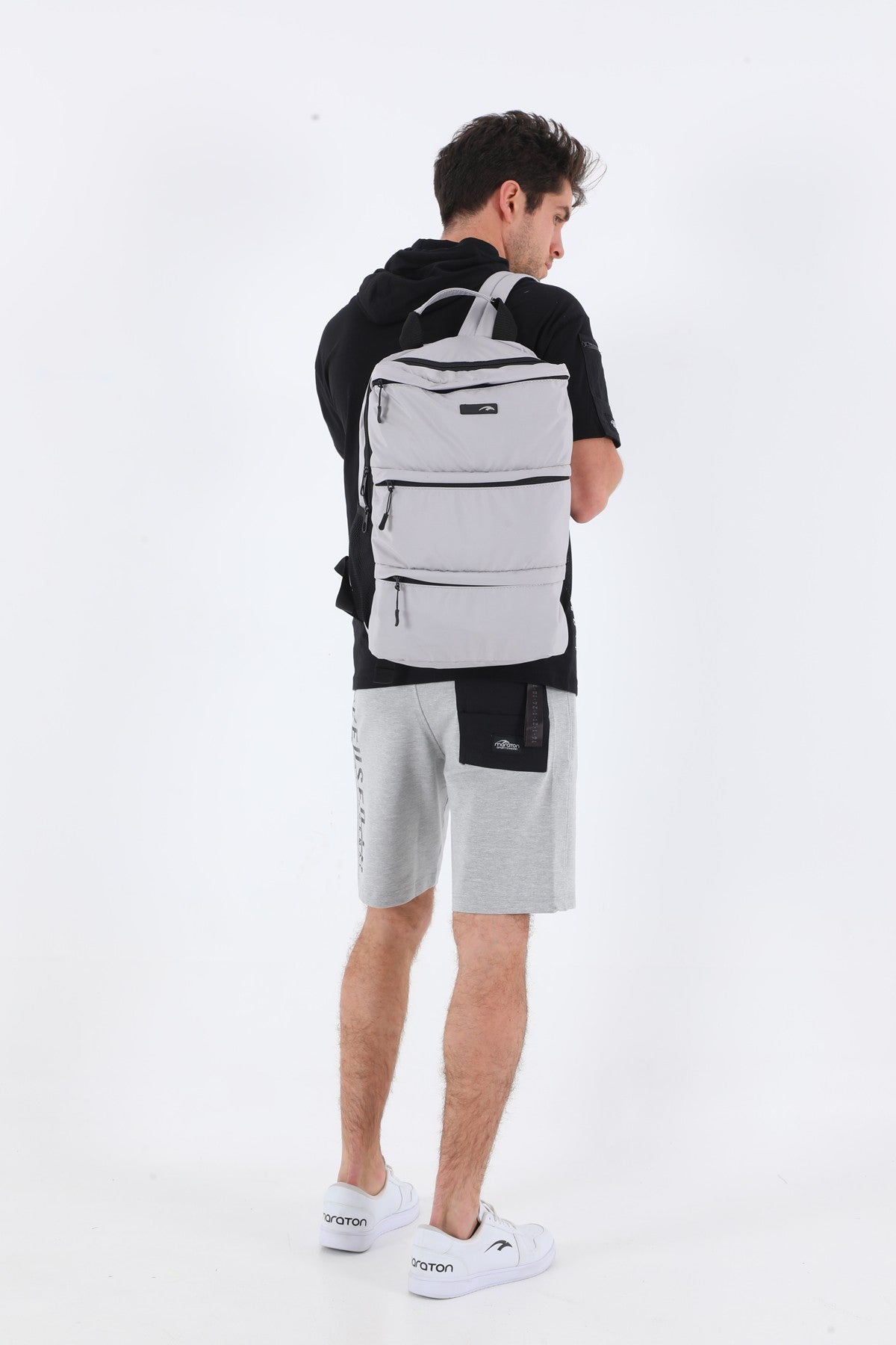 Unisex Gri Çanta