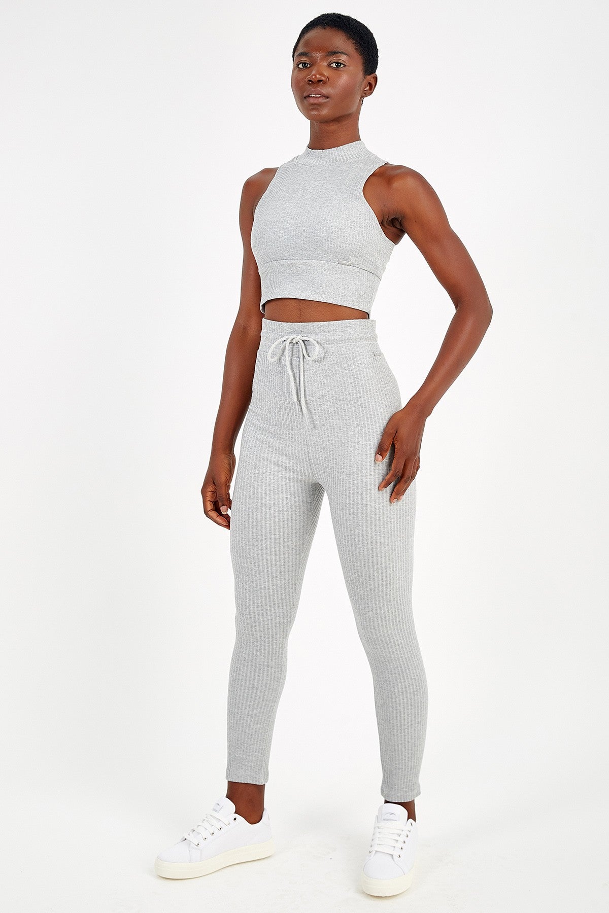 SlimFit Kadın Bisiklet Yaka Grimelanj Bra