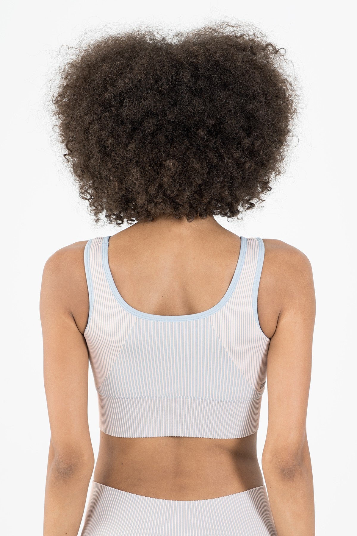 SlimFit Kadın Bisiklet Yaka Pudra Bra