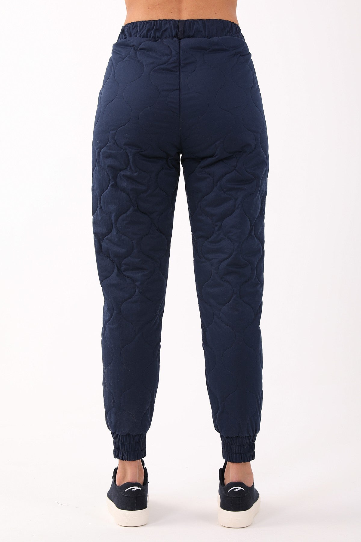 Comfort Kadın Dönüşlü Paça Lacivert Pantolon