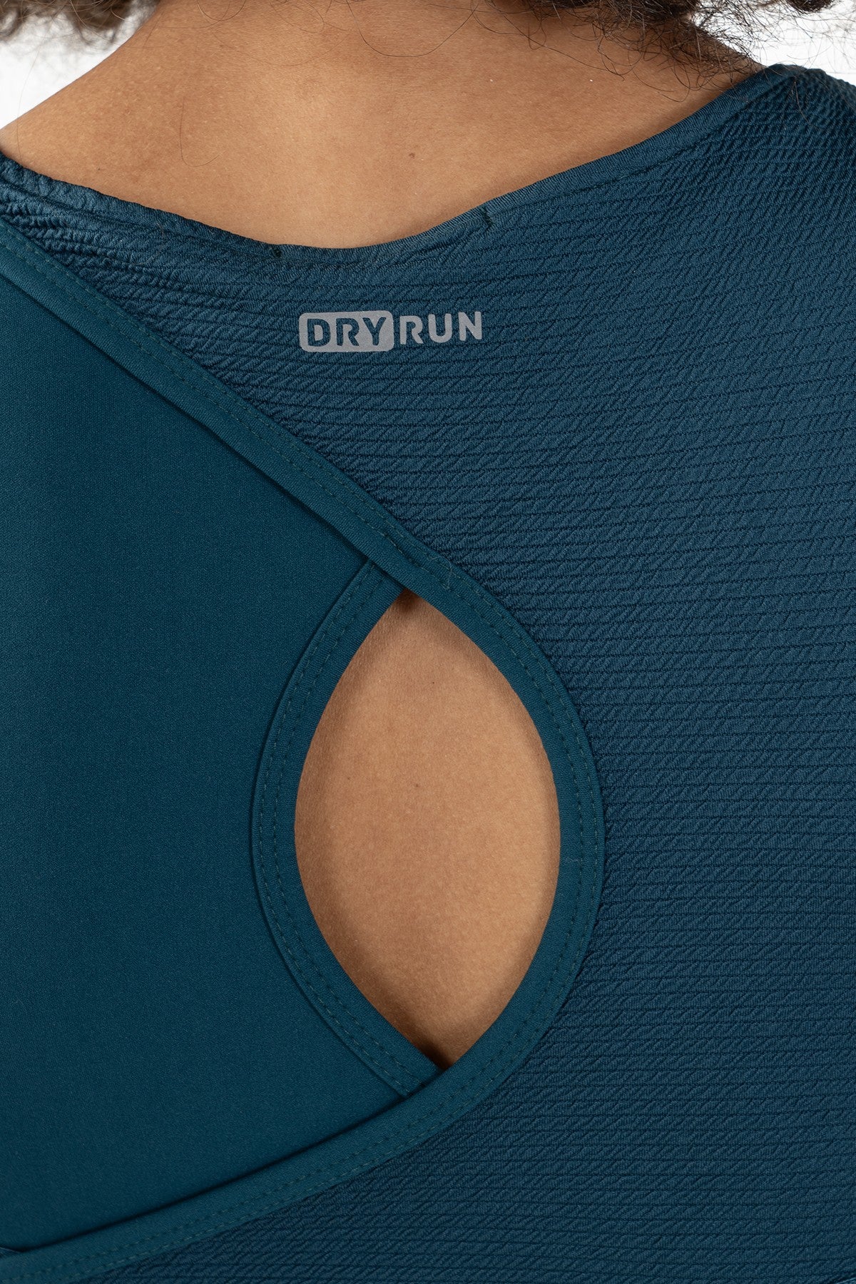 SlimFit Kadın Atlet Yaka Turkuaz Bra