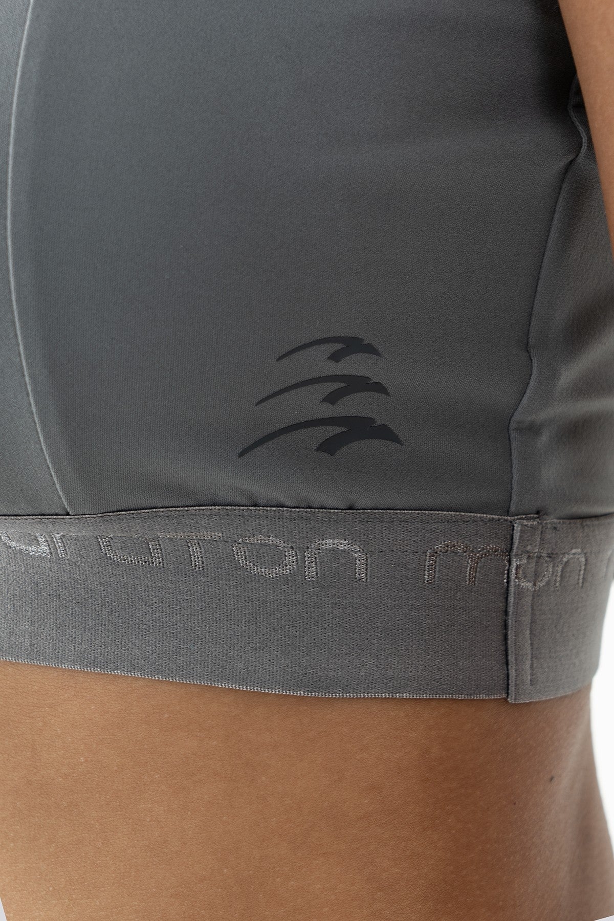 SlimFit Kadın Atlet Yaka Antrasit Bra