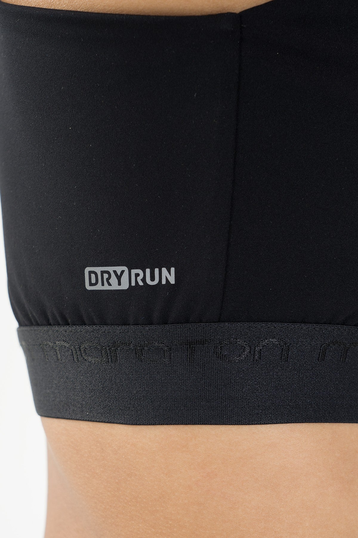 SlimFit Kadın Atlet Yaka Siyah Bra