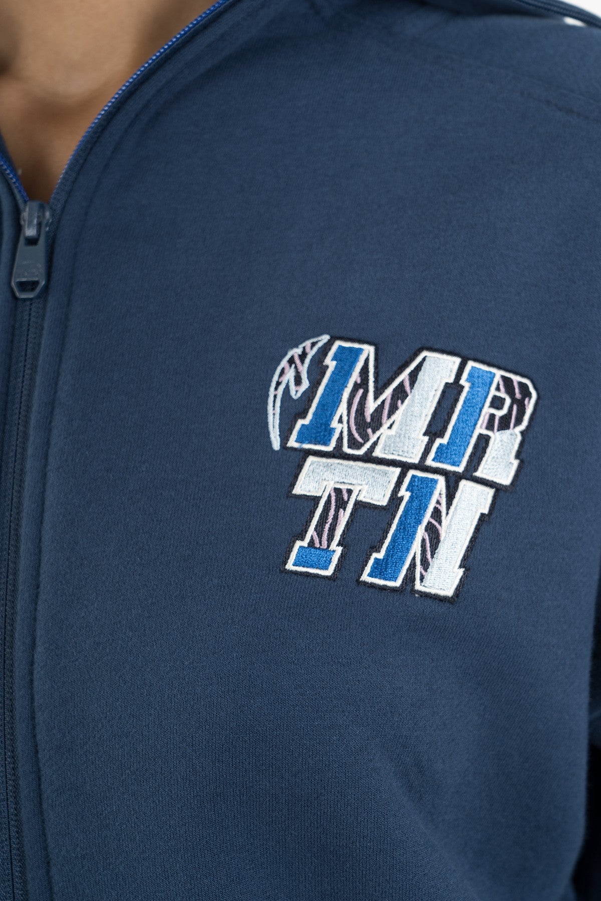 Comfort Kadın Kapüşonlu Lacivert Tracktop
