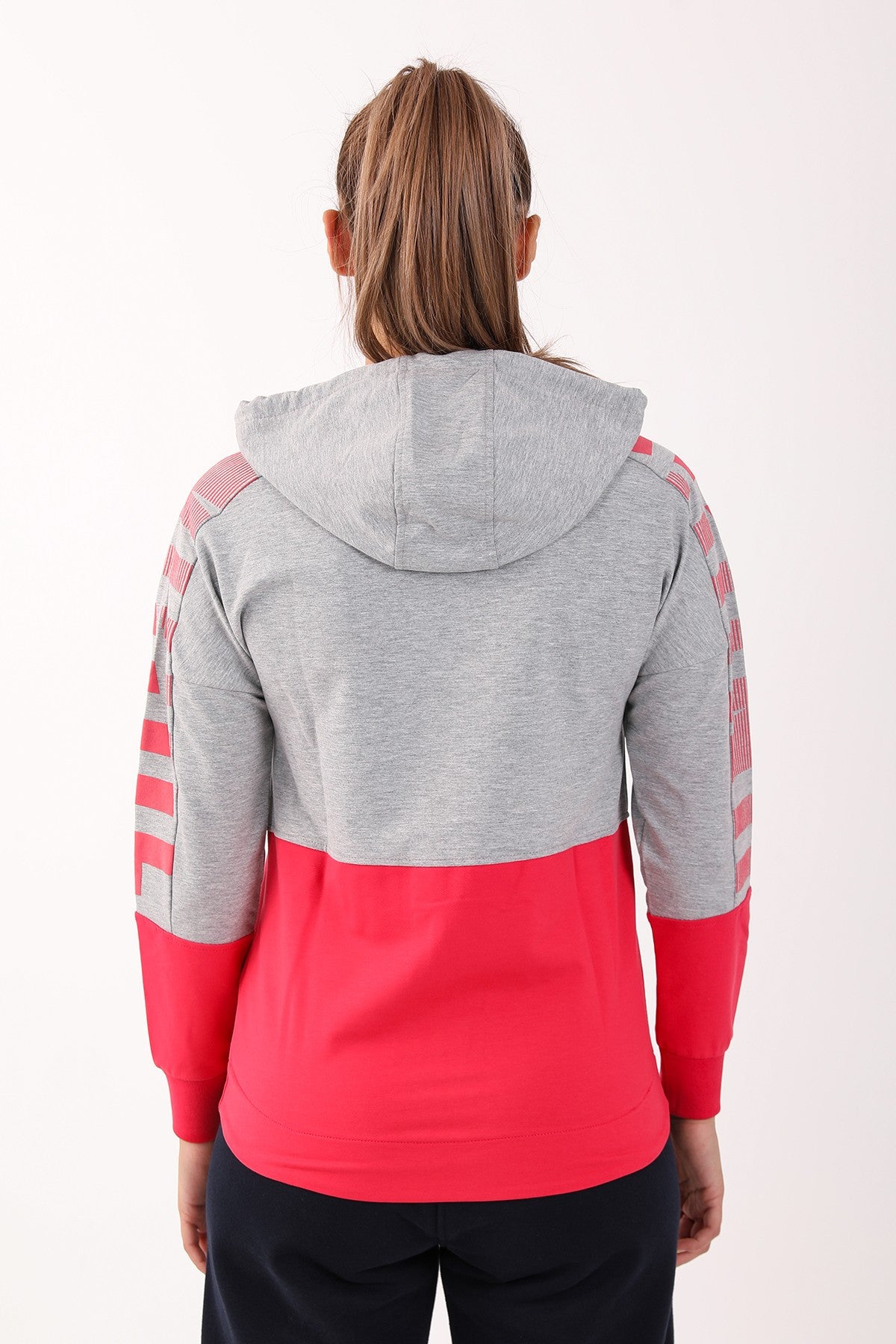 Regular Kadın Kapüşonlu Grimelanj Tracktop