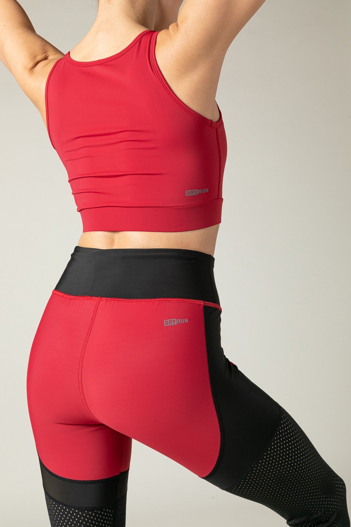 SlimFit Kadın Atlet Yaka Kırmızı Bra