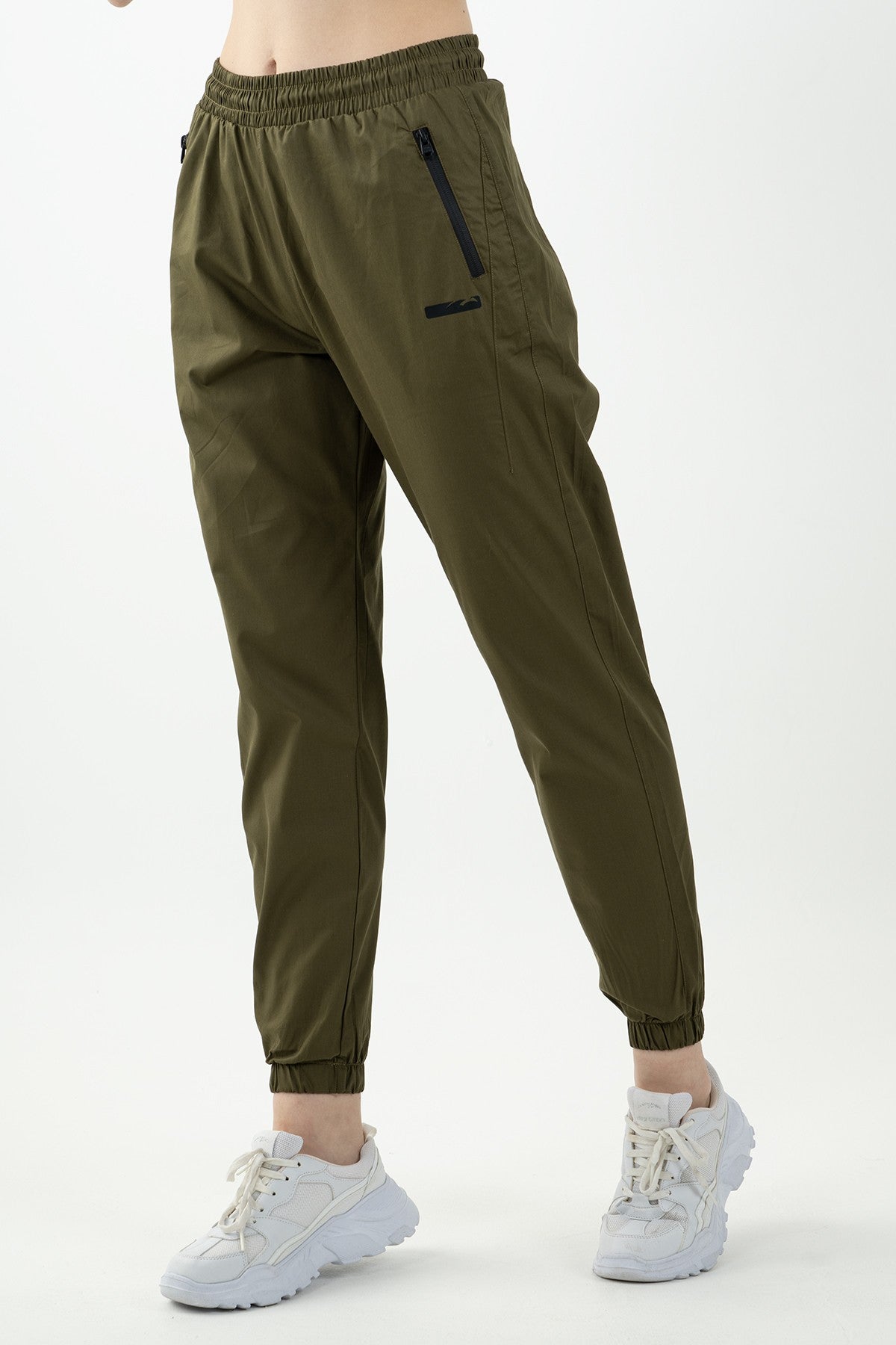 Comfort Kadın Haki Pantolon