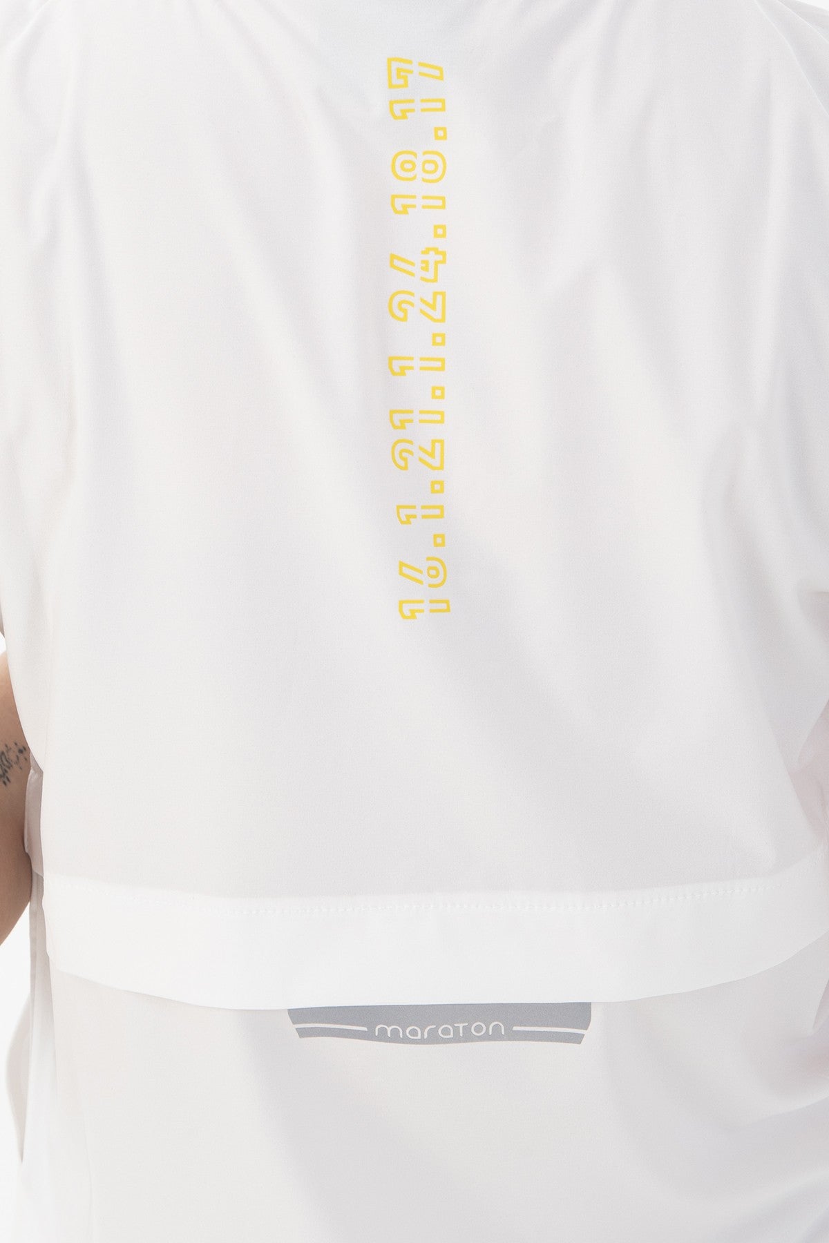 Regular Kadın Kapüşonlu Beyaz T-shirt