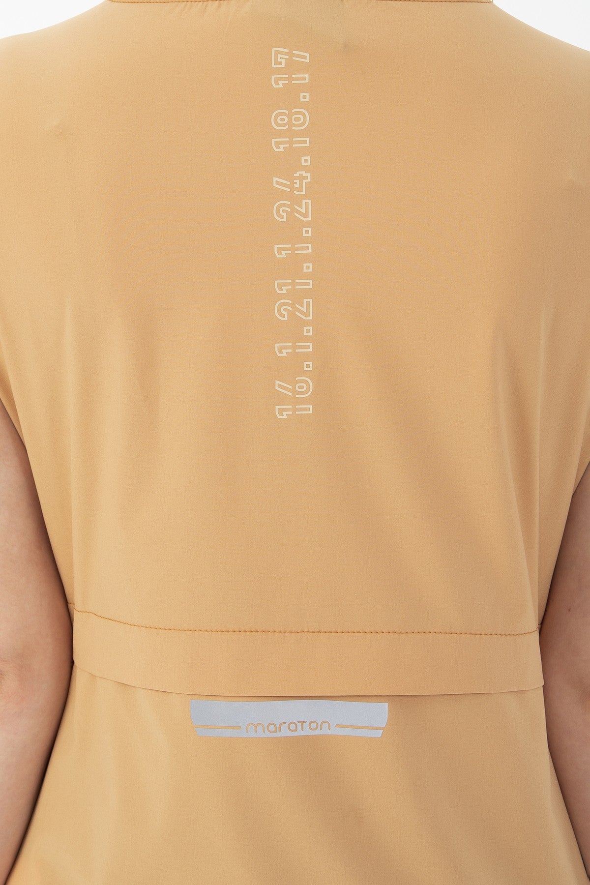 Regular Kadın Kapüşonlu Koyu Bej T-shirt