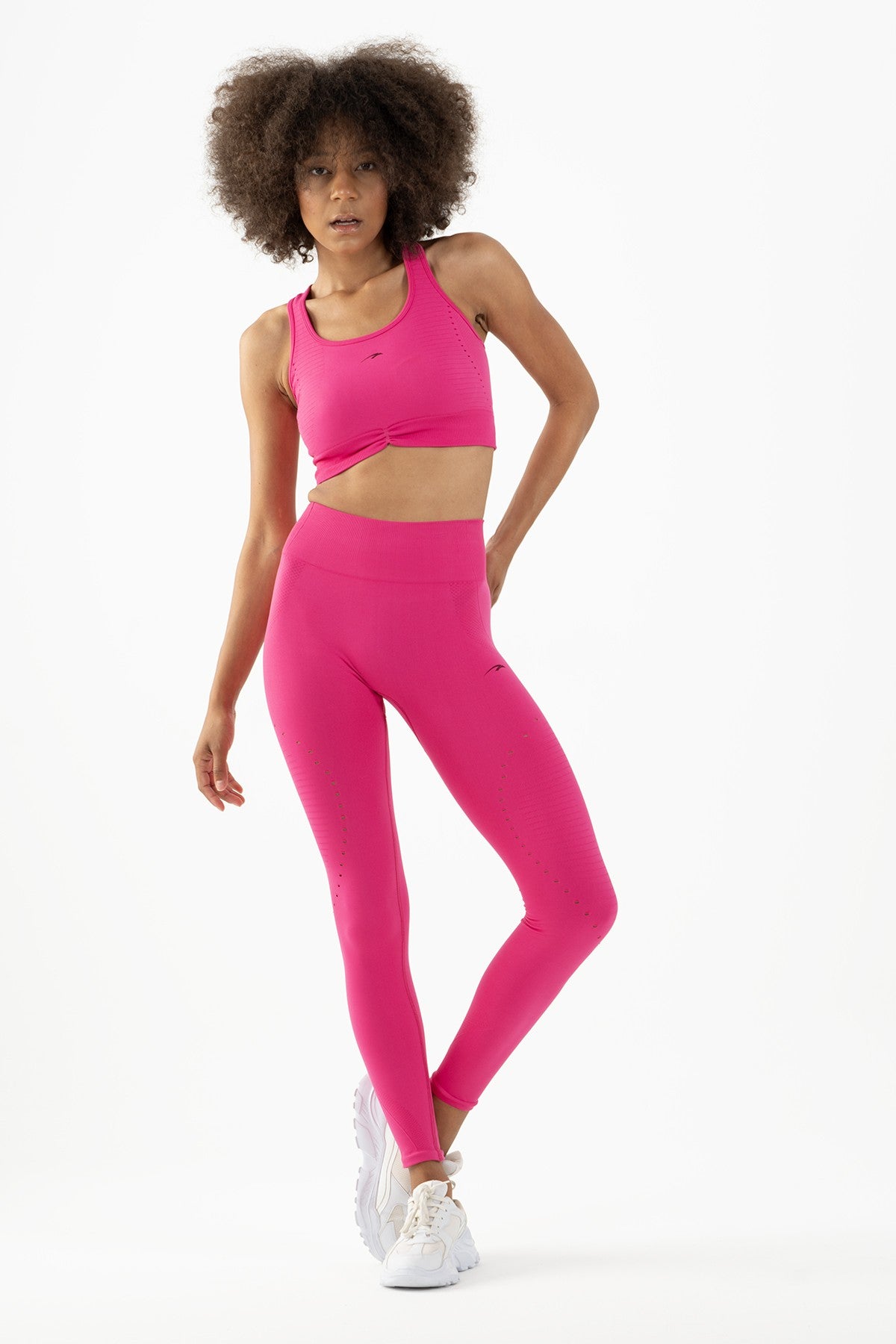 SlimFit Kadın Atlet Yaka Fuşya Bra