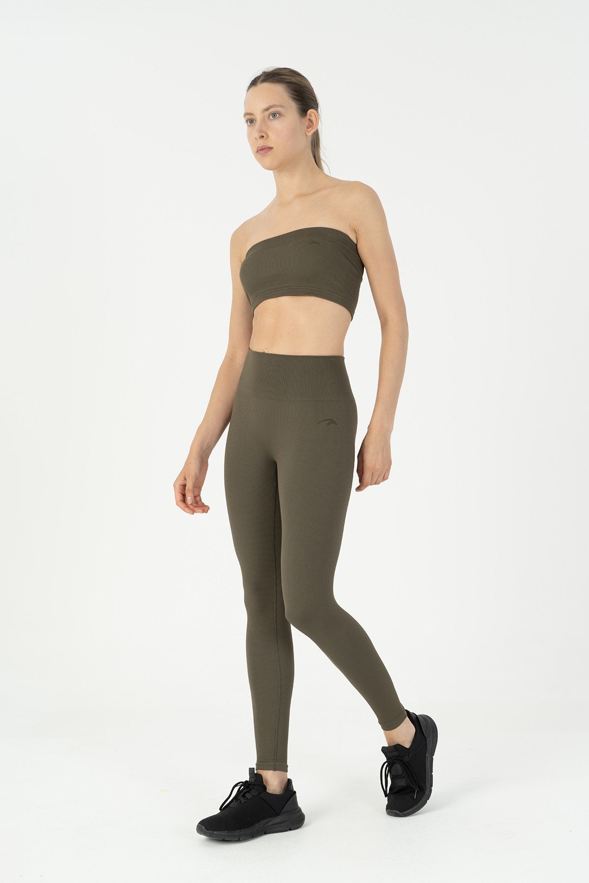 SlimFit Kadın Straplez Haki Bra