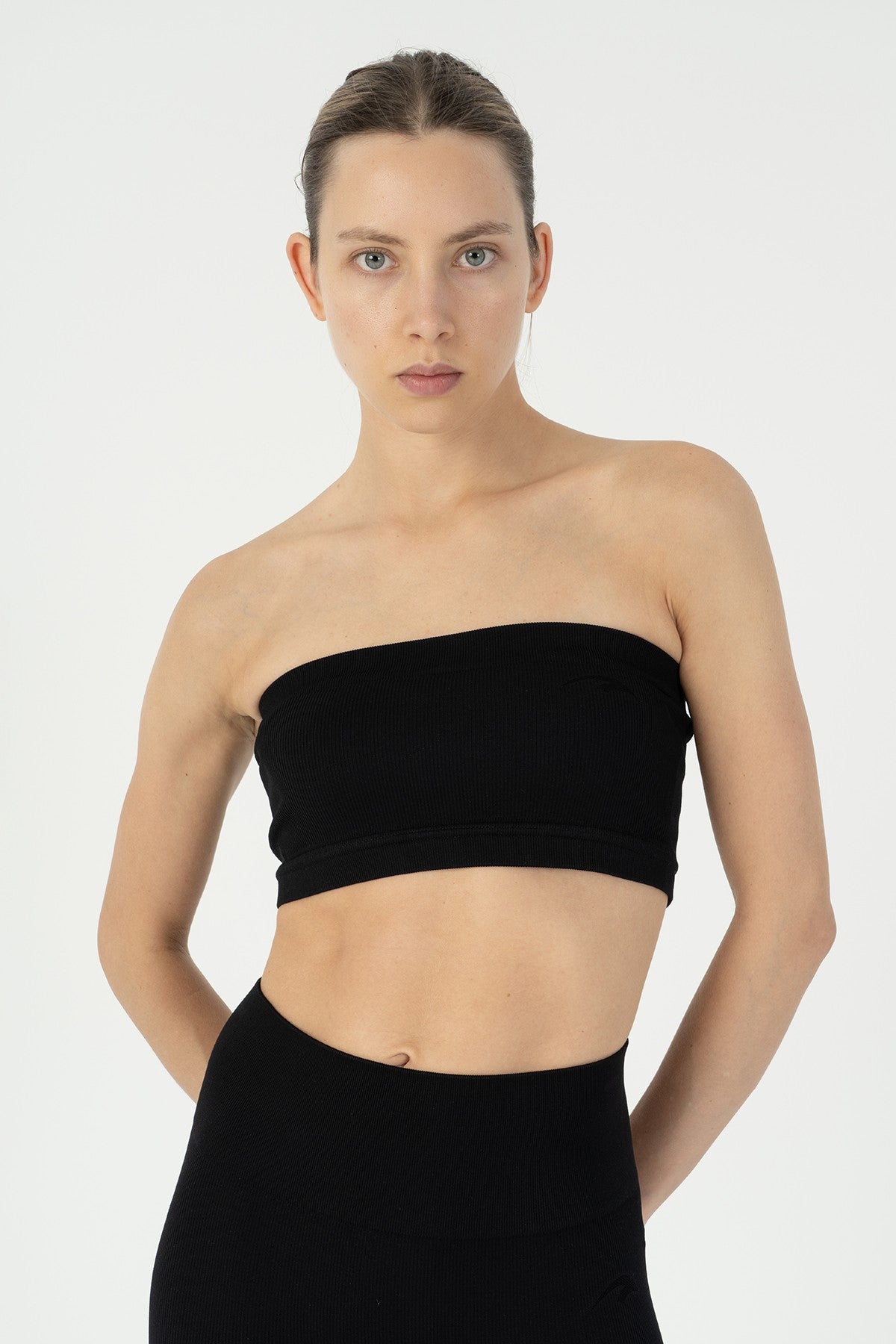 SlimFit Kadın Straplez Siyah Bra