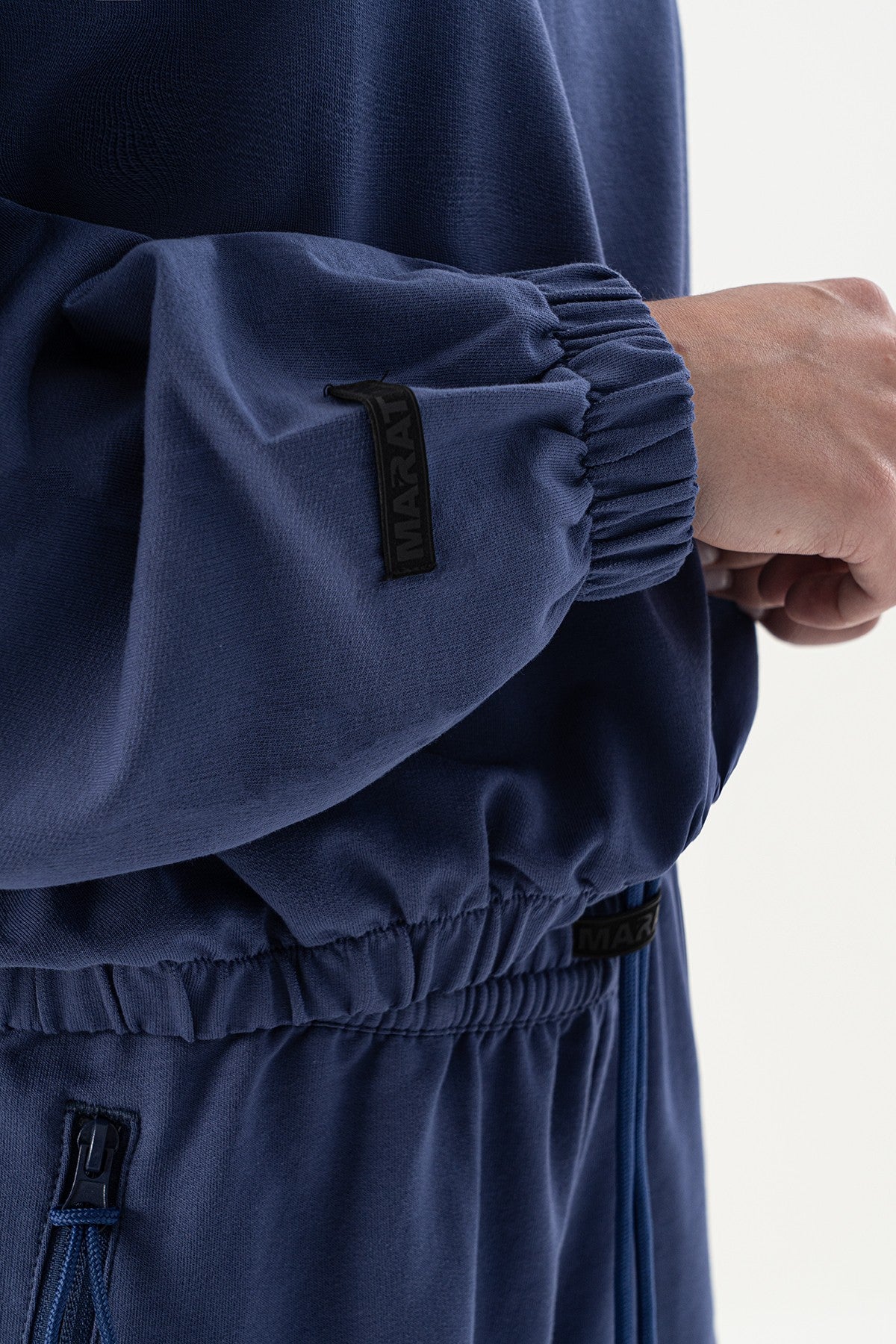 Comfort Kadın Kapüşonlu Mor Sweatshirt