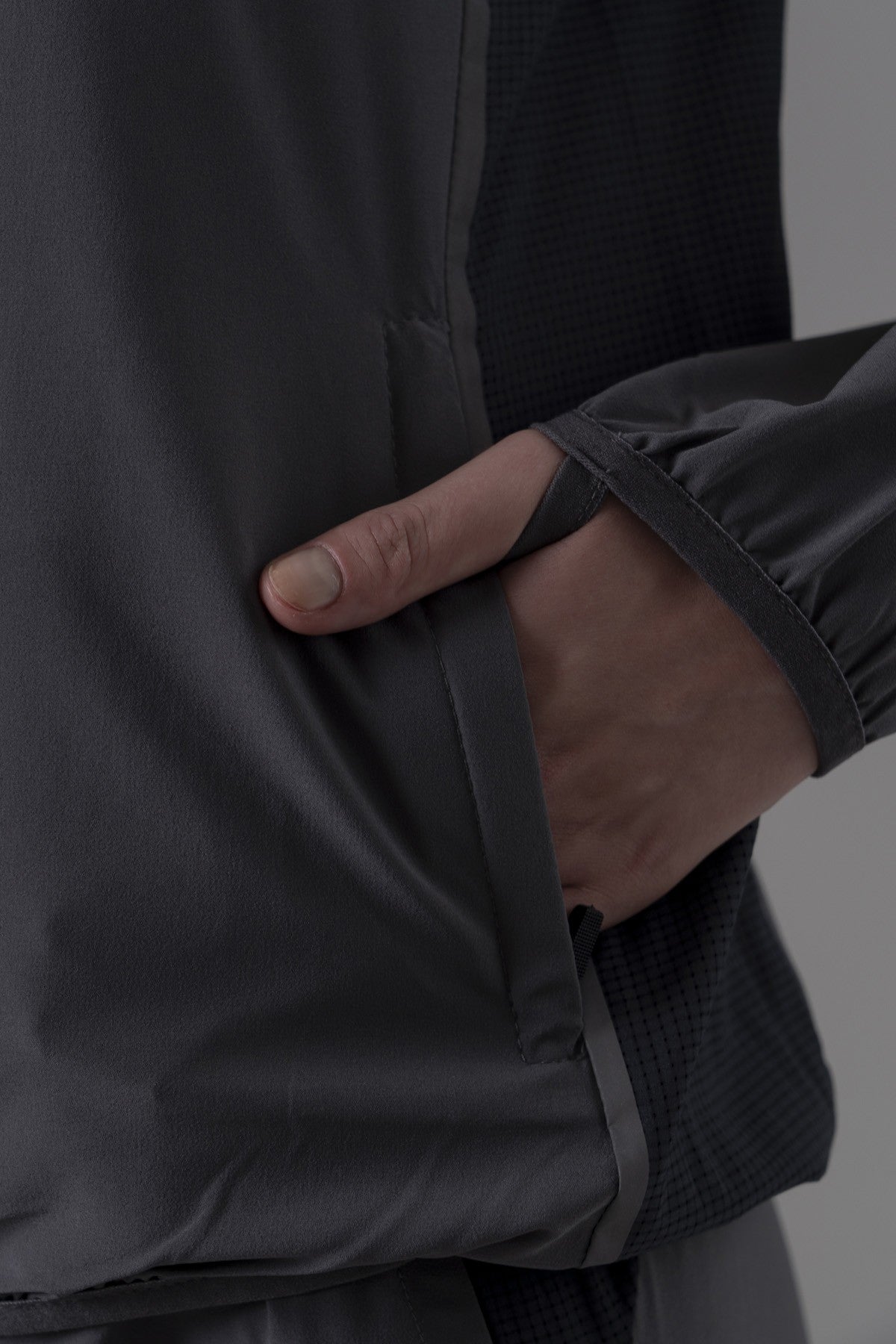 Regular Kadın Kapüşonlu Antrasit Tracktop