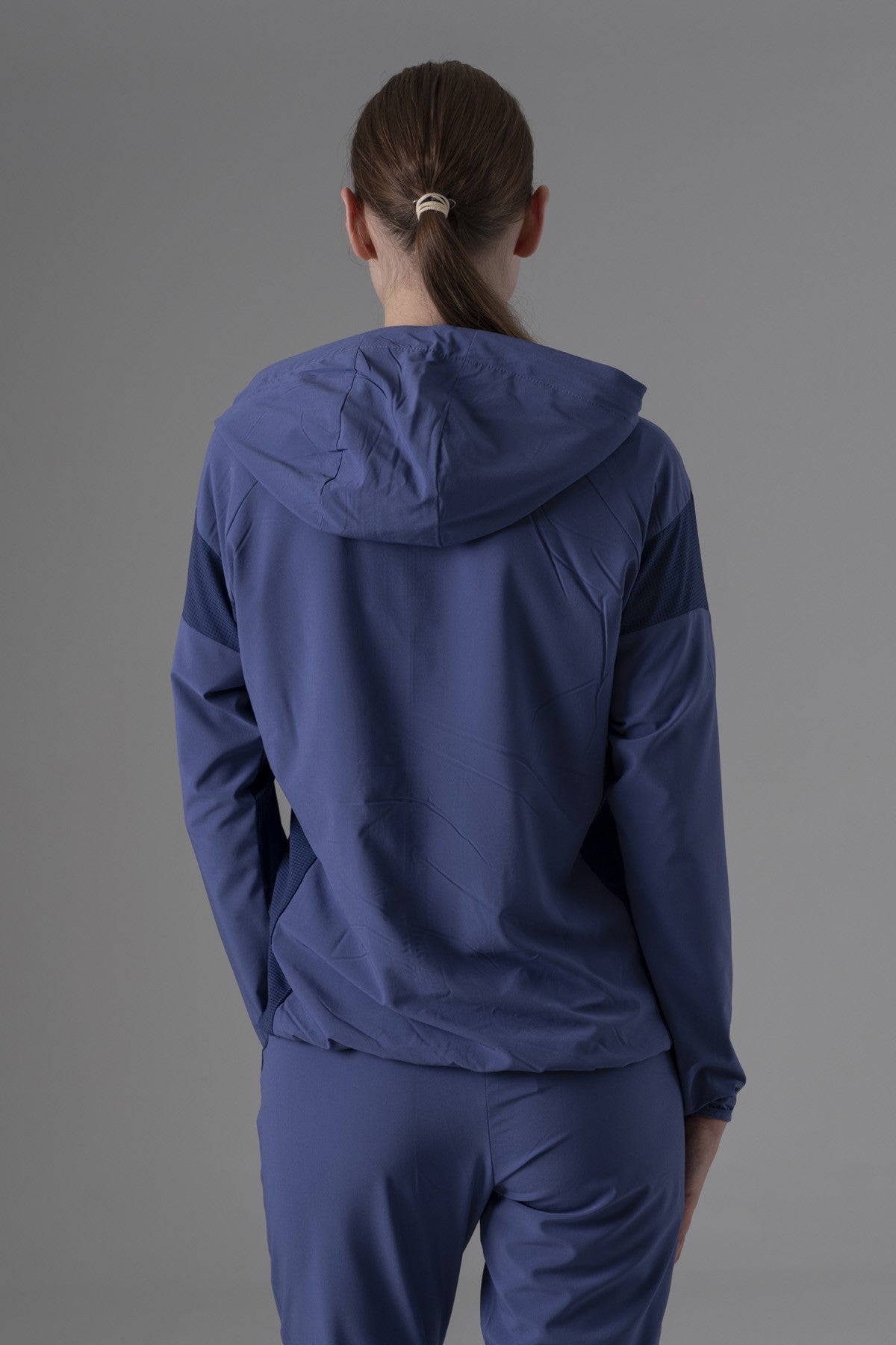 Regular Kadın Kapüşonlu Mor Tracktop